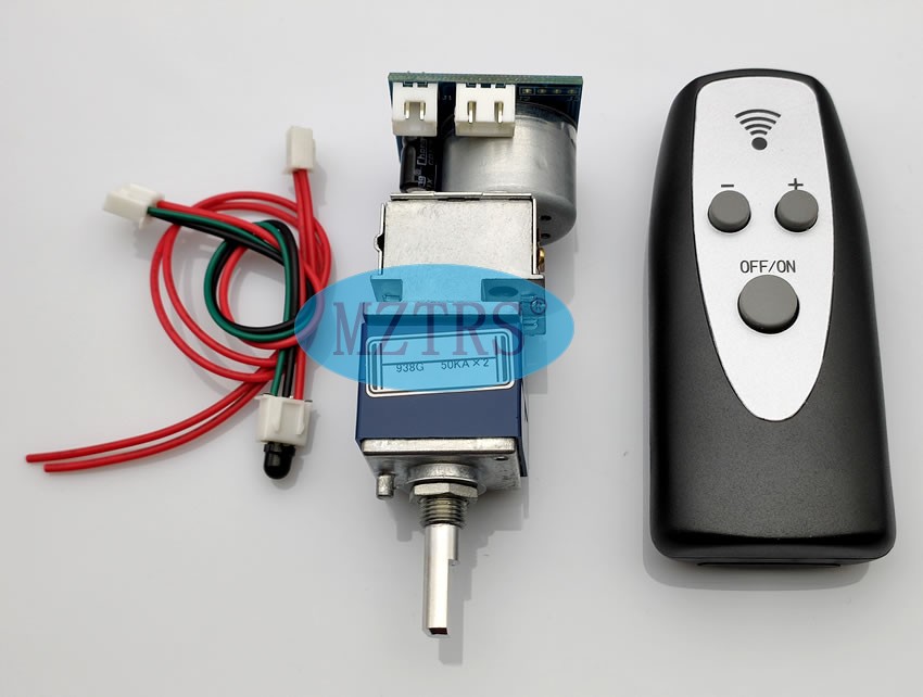ALPS 27 Type Motor Potentiometer Audio Remote Control Volume Board For HiFi Amplifier DAC.5K 10K 20K 50K 100K: 100V