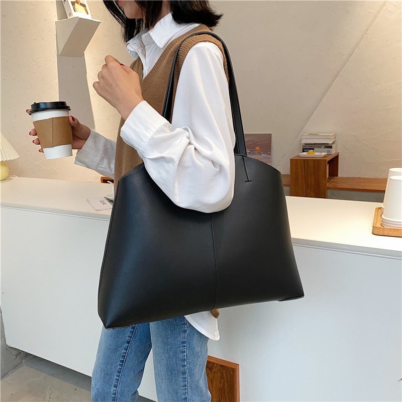 Sfm Vrouwen Schoudertassen Mode Lederen Schoudertas Messenger Bag Zoete Vrouw Zak Effen Kleur Schoudertas