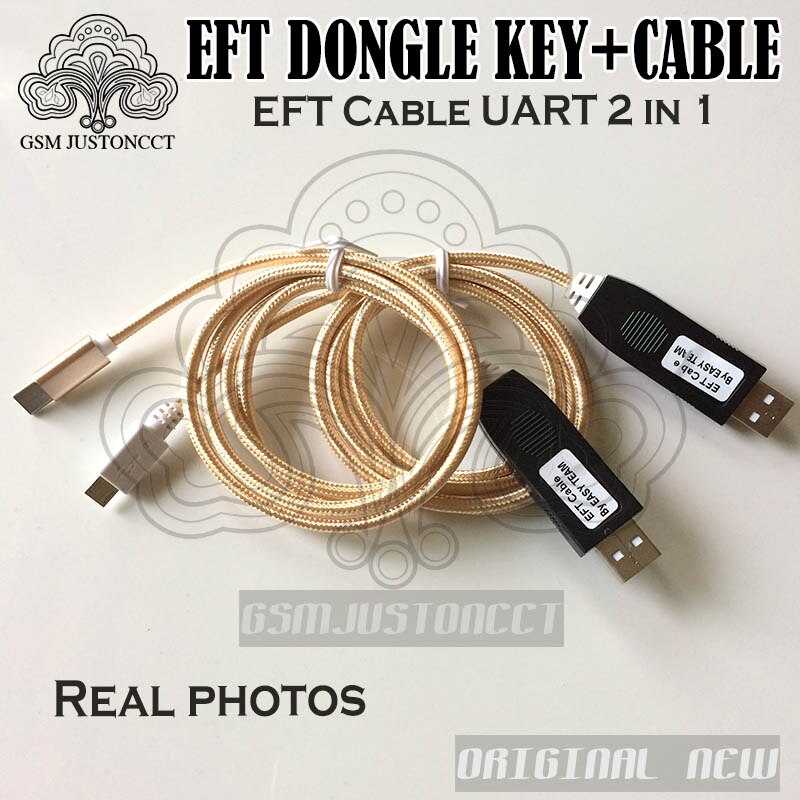 original News EASY FIRMWARE TEMA / EFT DONGLE EFT Dongle Serial 2 IN 1 cable
