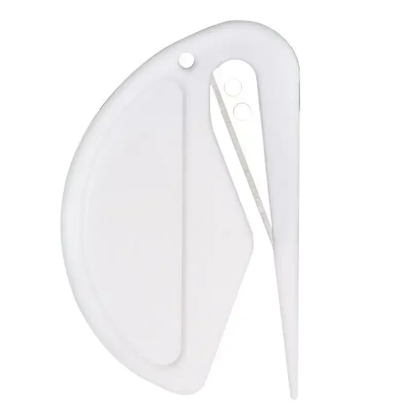 Portable Mini Cutter Paper Cutter Christmas Wrapping Paper Cutter Cutting Wraping Paper Cuter: light yellow