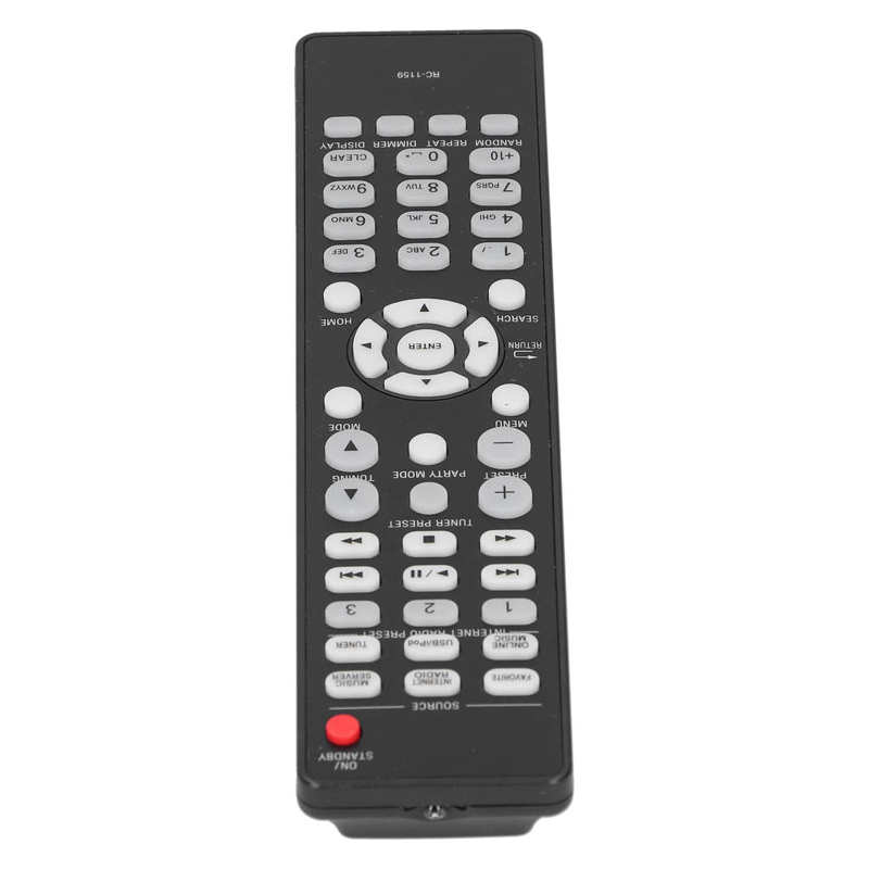 TV Remote Control RC‑1159 Keyboard Remote Control Replacement Accessories for LCD TV of Various Brands TV Remote