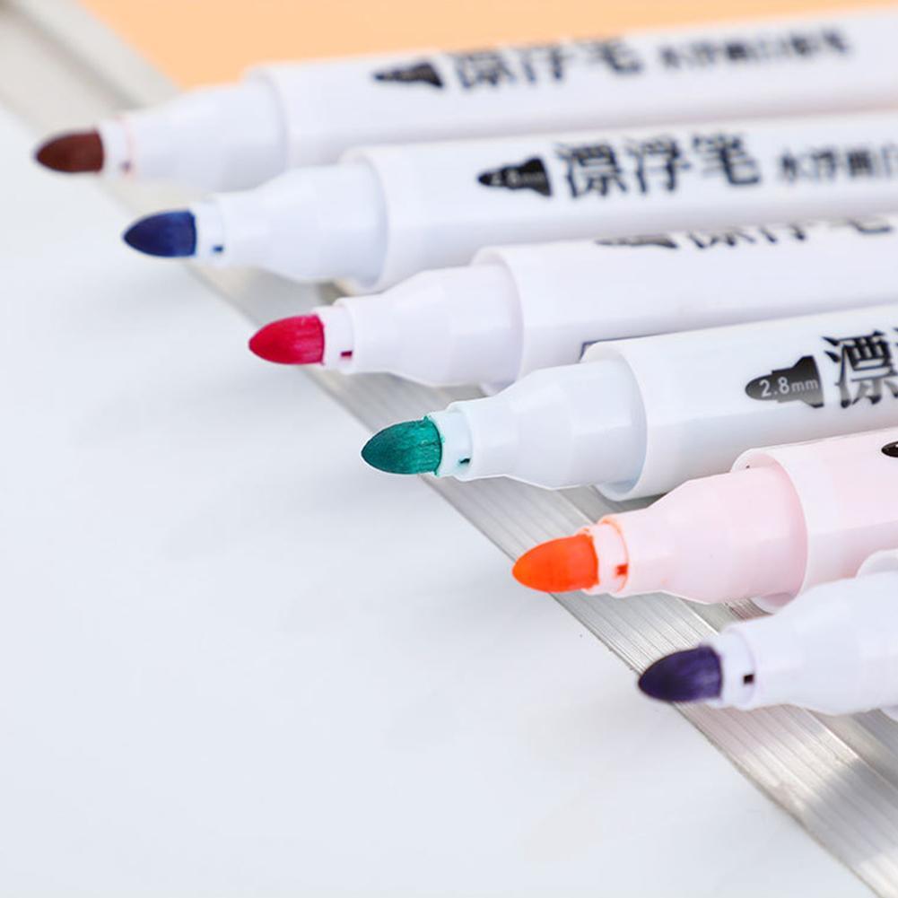 Children's Drawing Pen Painting Pen Magical Water Painting Pen 8pcs School Classroom Whiteboard Pen Dry Erase White Board Marker