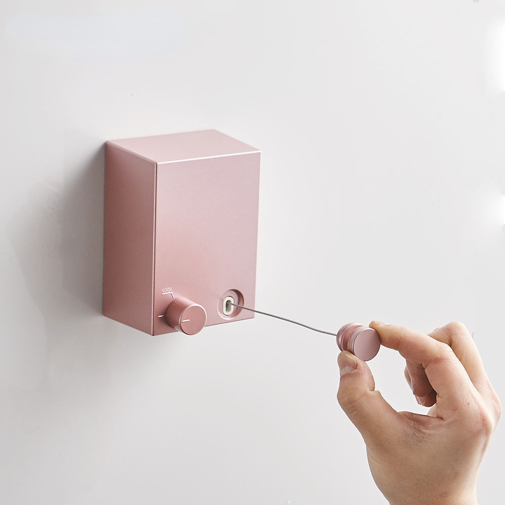 Retractable Clothes Line Dryer Home Storage Drying Rack ABS Plastic Clothes Rack Indoor Outdoor Laundry Dryer Telescopic Varal