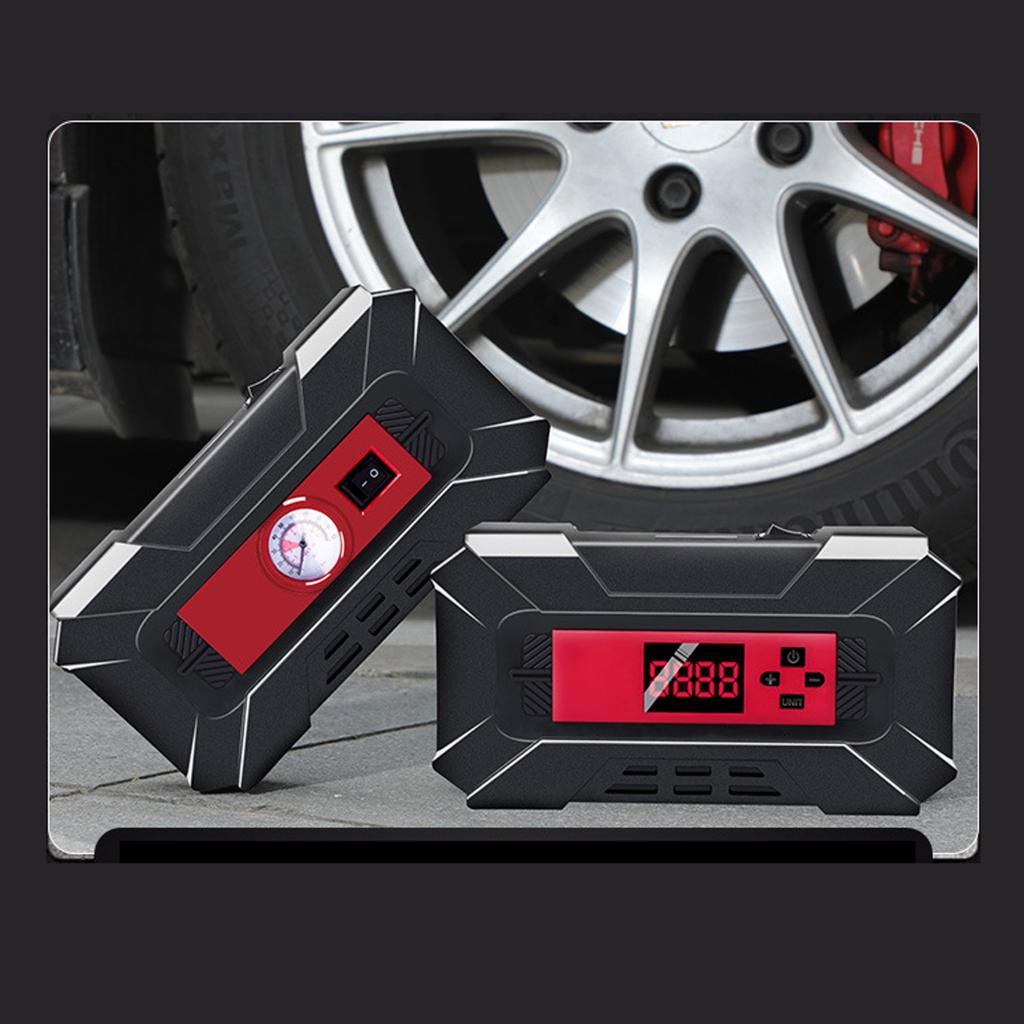 70L/min. Tyre Inflator, 12V Portable Digital Air Compressor Tyre Pump Fast