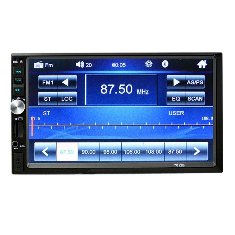 7012B Universal Car Mp5 Players 2 Din Connect Android Phone Car Multimedia Player IPS Touch Screen RDS 7inch Gps Navigation