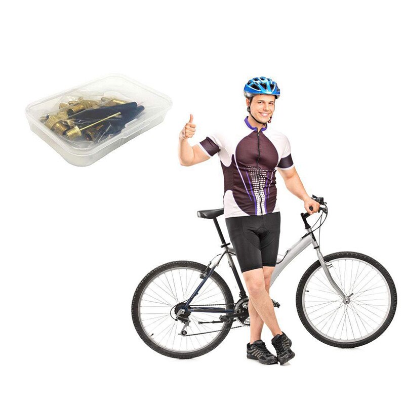 1set Bike Bicycle Presta To Schrader Valve Adapters Presta Valve Extension Pump Tools for Mountain Road Bike Valve Adaptor