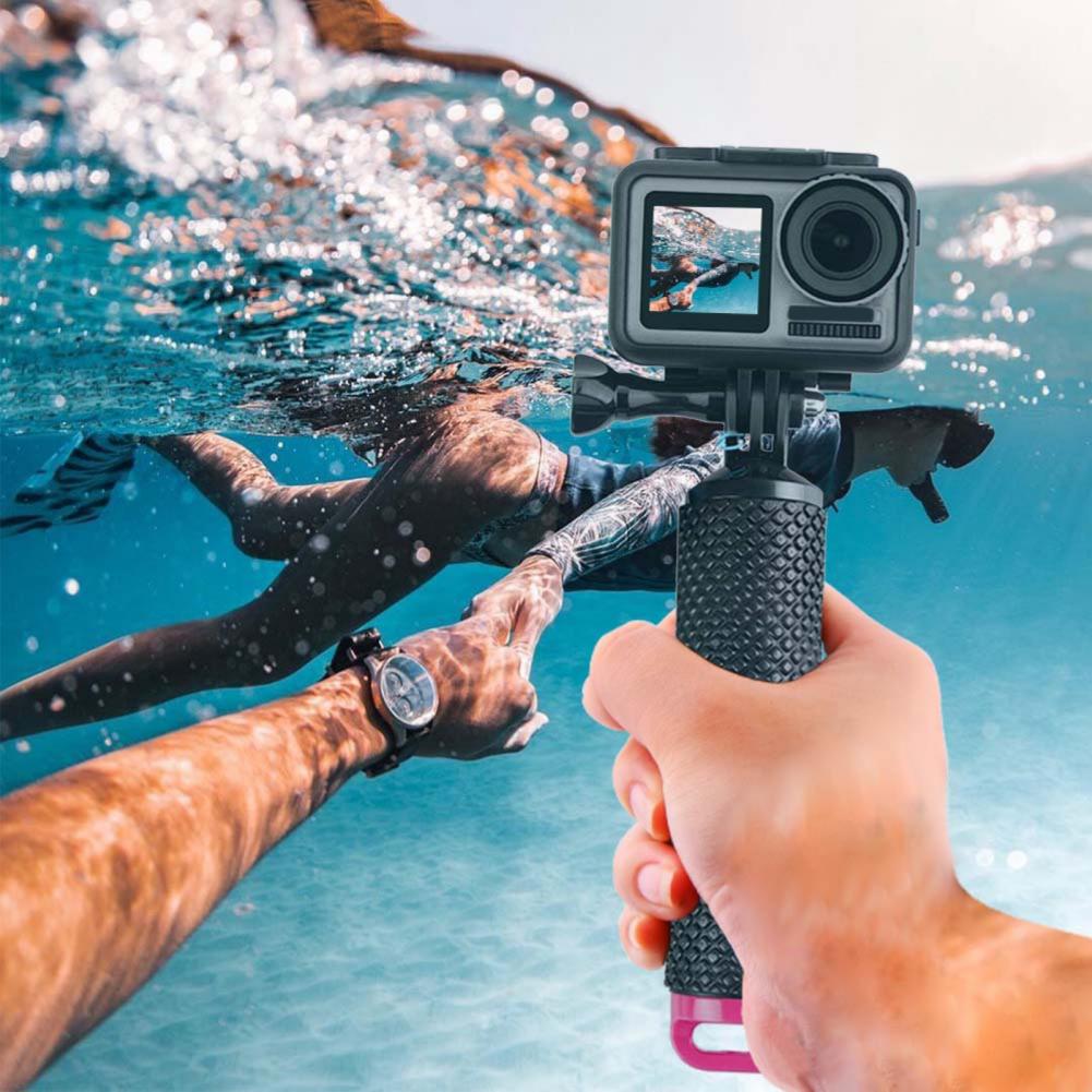 Portable Handheld Gimbal Stabilizer Surfing Diving Underwater Buoyancy Selfie Stick Rod for DJI Osmo Action Camera