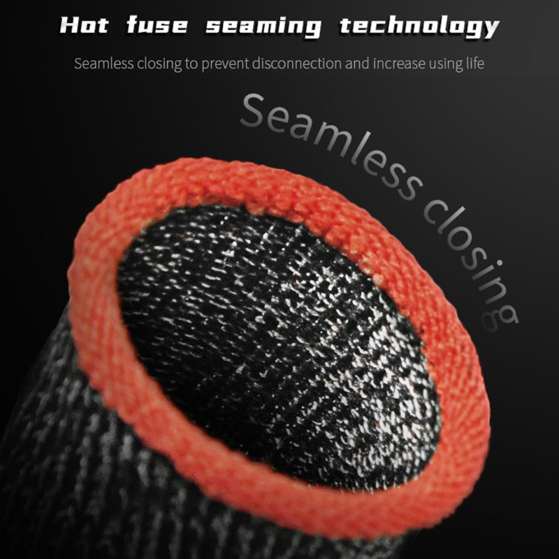 2 Stuks Telefoon Games Zweet-Proof Vinger Handschoenen Duimen Vinger Cover Antislip Cot Mouw Voor Pubg Touch screen Game Praktische