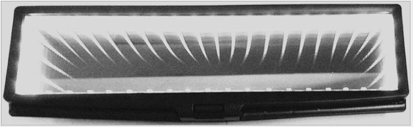 Car GALAXY REAR VIEW MIRROR LED CLIP-ON INFINITY 3D bottomless extends the abyss Rearview time tunnel Endless Infinite space: White