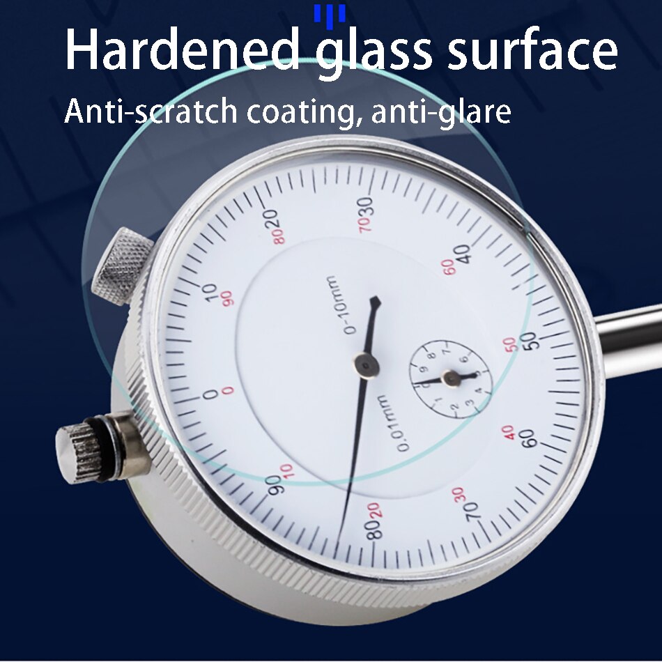 0-10mm precision 0.01mm dial indicator CNC auxiliary measuring tool, Measuring instrument