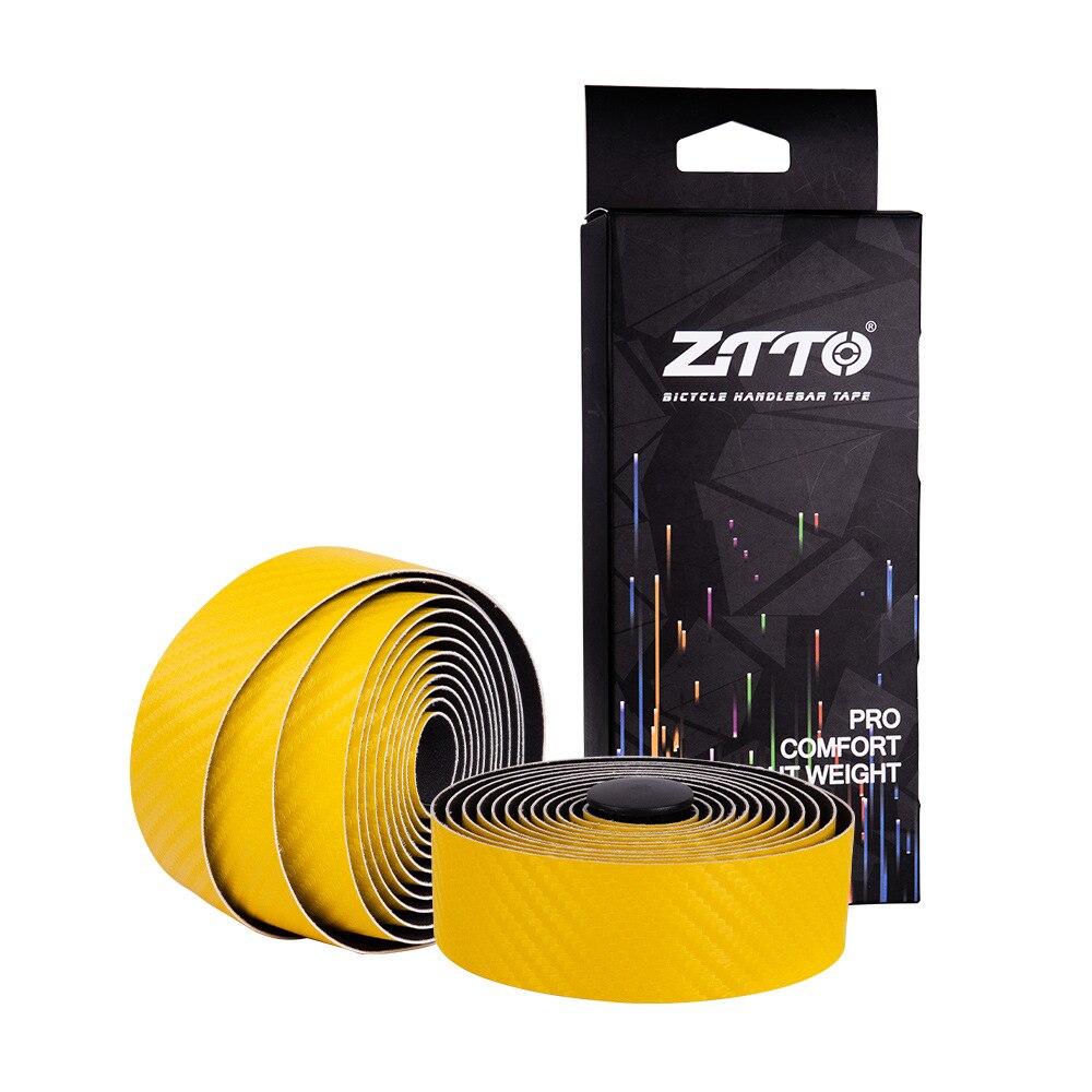 Ztto Racefiets Fietsstuur Tape Anti-Slip Fietsen Handle Belt Wraps Fiets Accessoires 4 Heldere Kleuren Met Twee bar Plug