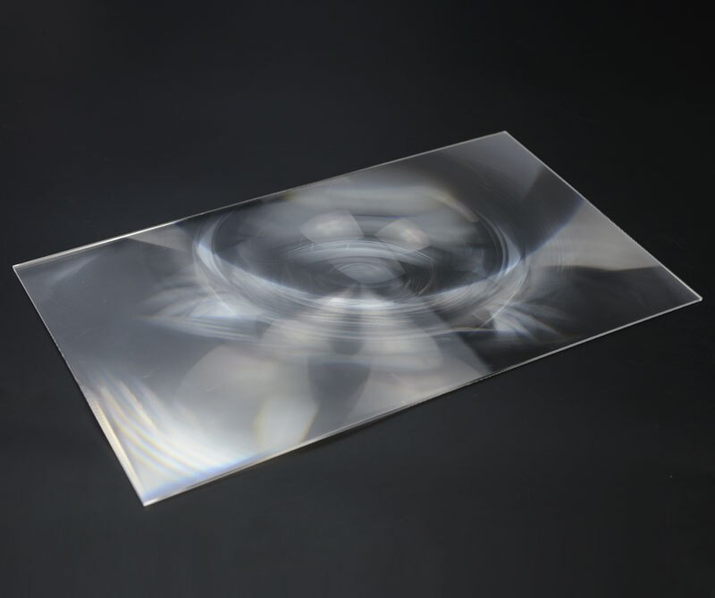 400x320mm Optical Projector Solar Fresnel Lens PMMA Focal Length 500mm Projector Plane Magnifier Solar Concentrator Lens