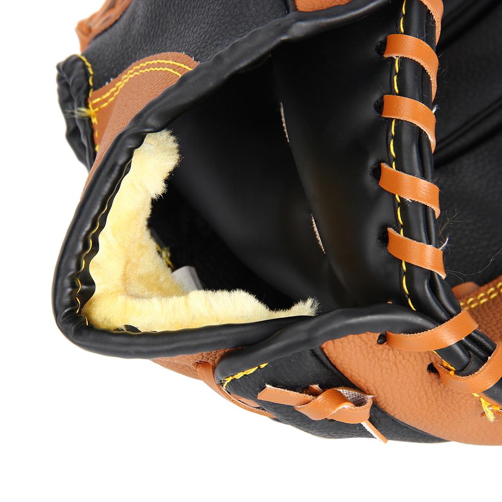 Formation Baseball gant Softball pratique équipement taille 10.5/11.5/12.5 gaucher jeter pour adulte homme femme Sports de plein air