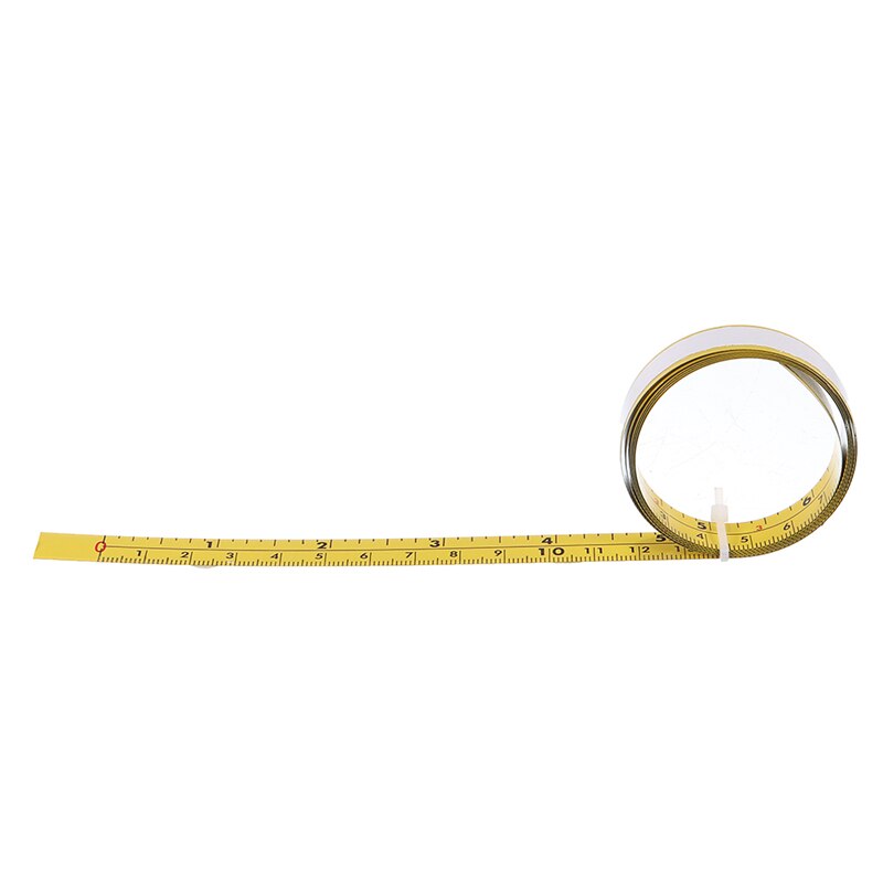 Metric and Inch Self Adhesive Measuring Tape Steel Miter Track Measure Tape Miter Saw Scale For T-track Router Table Band Saw