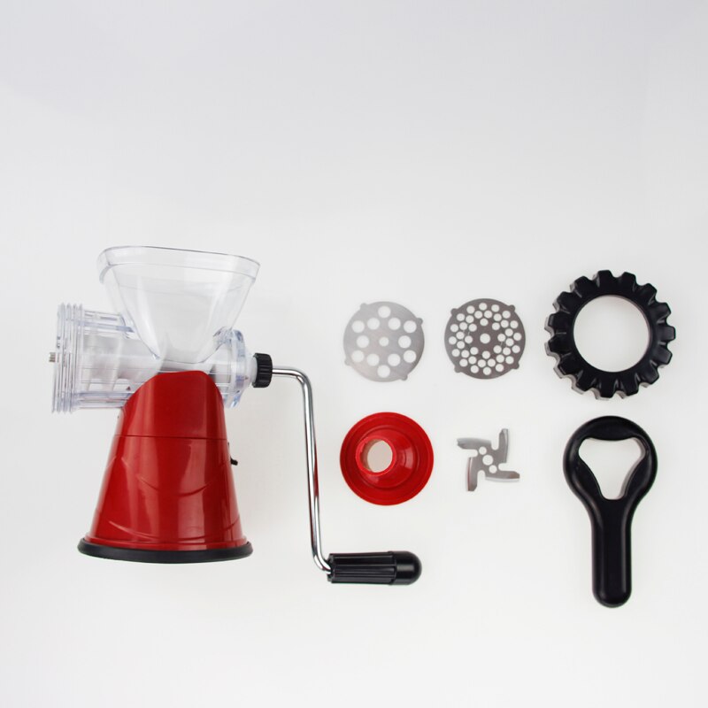 Multifunctional Mannual Meat Grinder Beef mutton mincer slicer Stainless steel Meat Machine Mini kitchen tools
