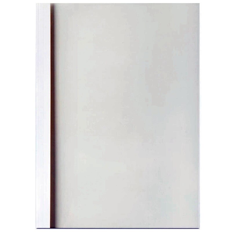 10PCS/LOT Deli 3866 thermal binding cover A4 Glue binding cover 4mm (26-35 pages) thermal binding machine cover