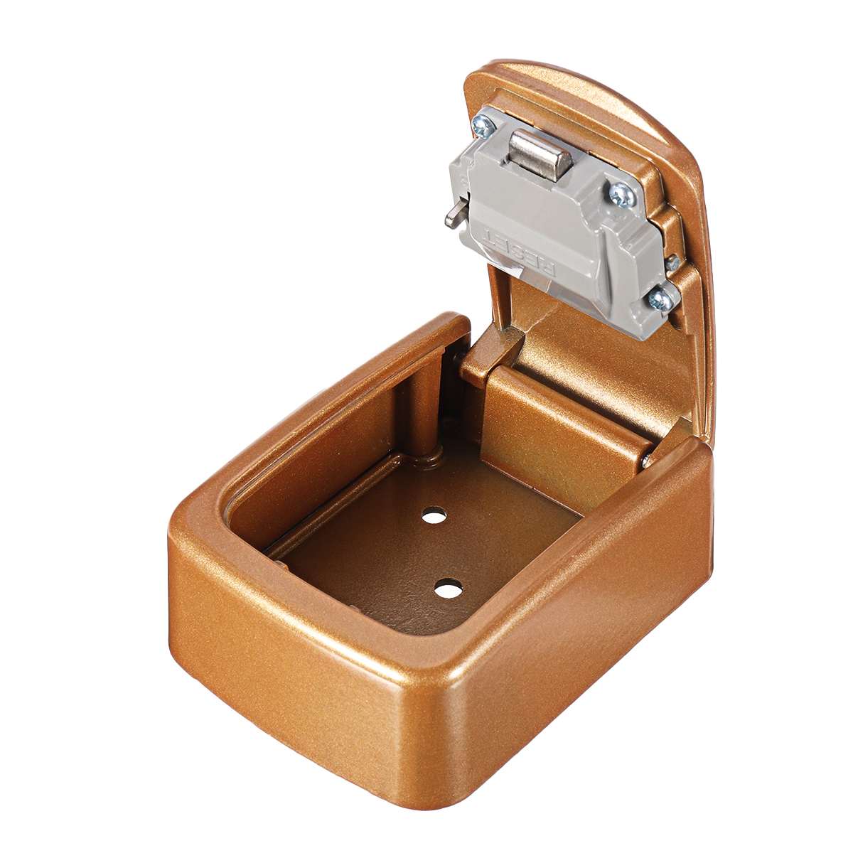 Safurance Small 4 Digit Code Lock Outdoor Password Key Box Password Lock Wall-mounted Key Box Password Lock 94*72*37mm