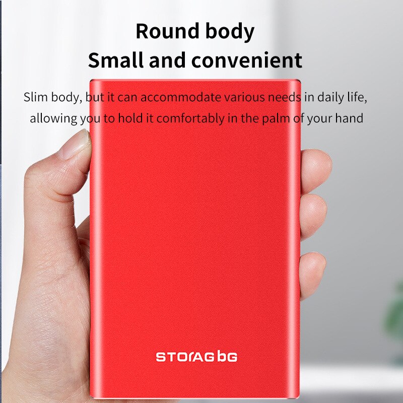 Computerfestplatte 2t 1t externe usb-hochgeschwindigkeits-festplatte