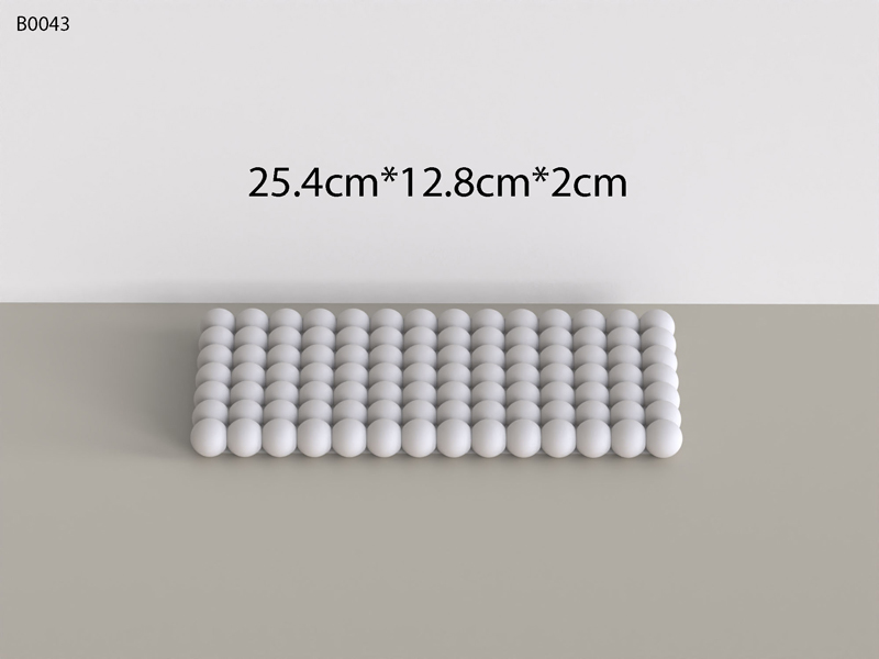 Betongbrett-underlegg silikonform multi-size ball pall kompottformer boliginnredningsformer