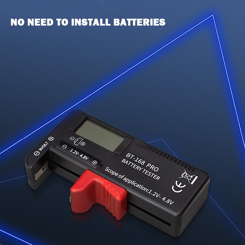 Battery Capacity Tester -168 PRO High- Lithium Battery Capacity Tester Digital Display Battery Measuring Instrument