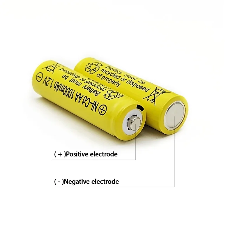 Batería AA Ni-cd 1,2 V recargable, 1000 mAh, utilizada para relojes, ratones, juguetes eléctricos, controles remotos, cargador AA Ni Cd