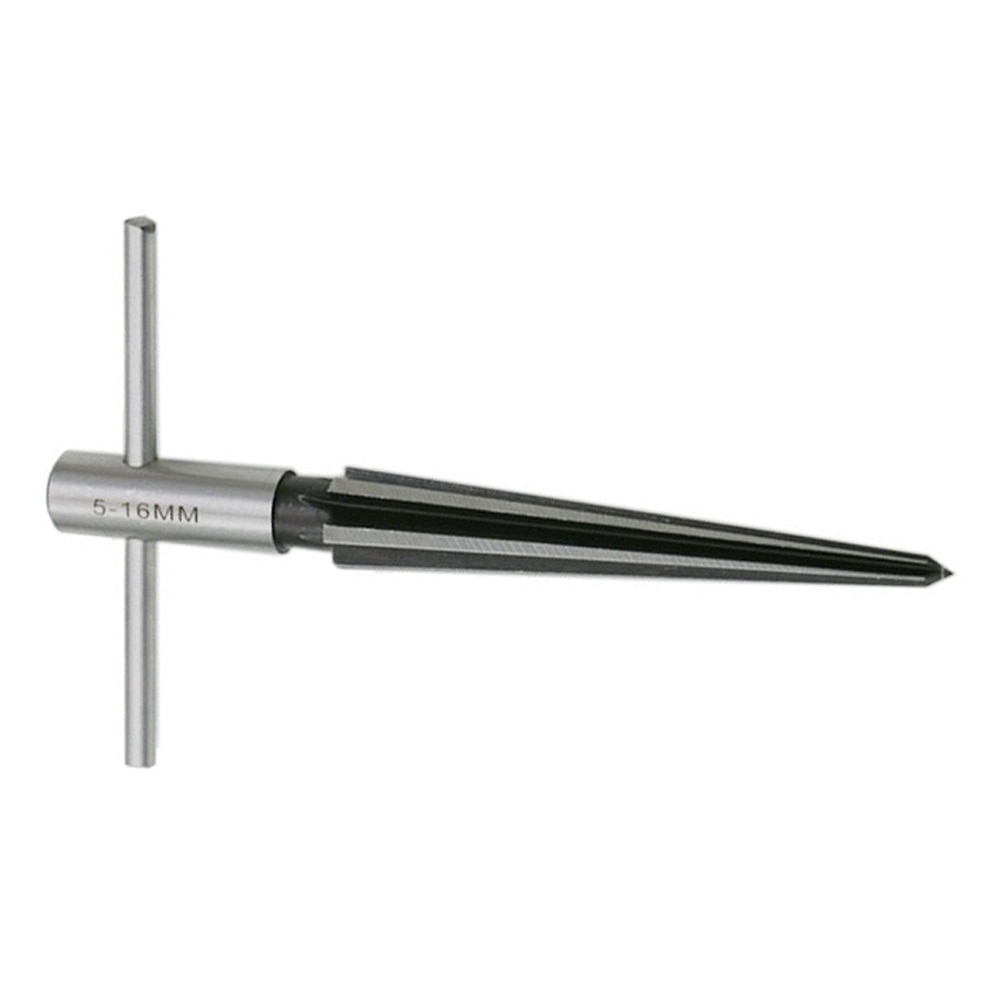 Removable taper reamer 5mm16mm Pin Hole Handheld Reamer T Handle Tapered 6 Fluted Chamfer