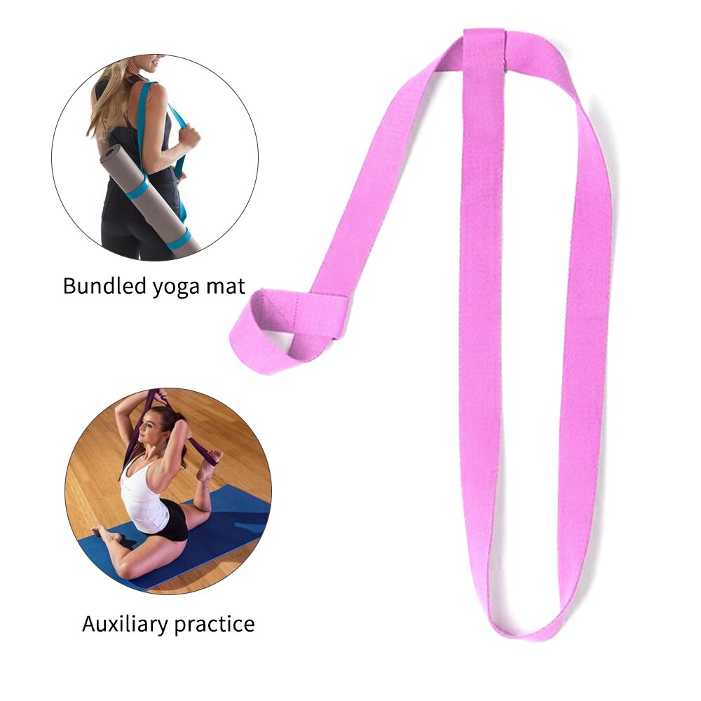 Yogamatte Gurt - Verstellbarer Sling Schulter Trage Gurt - Fitness Übung Elastischer Yoga Gurt