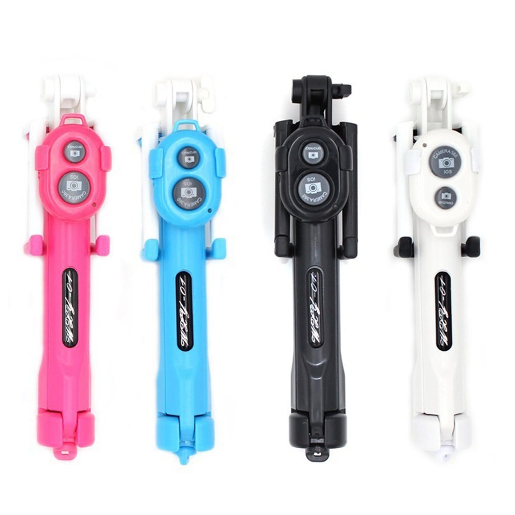 3 in 1 Wireless Mini Selfie Stick Rod Tripod with Remote Control Live Photo Holder Self-timer Pole Photographs