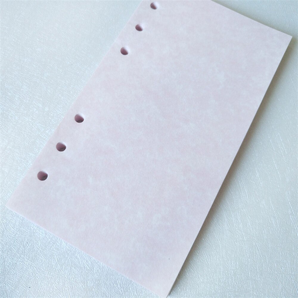 Candy Color Notebook Papers A5 A6 Pages Planner Filler Paper Inside Page Stationery Office School Supplies