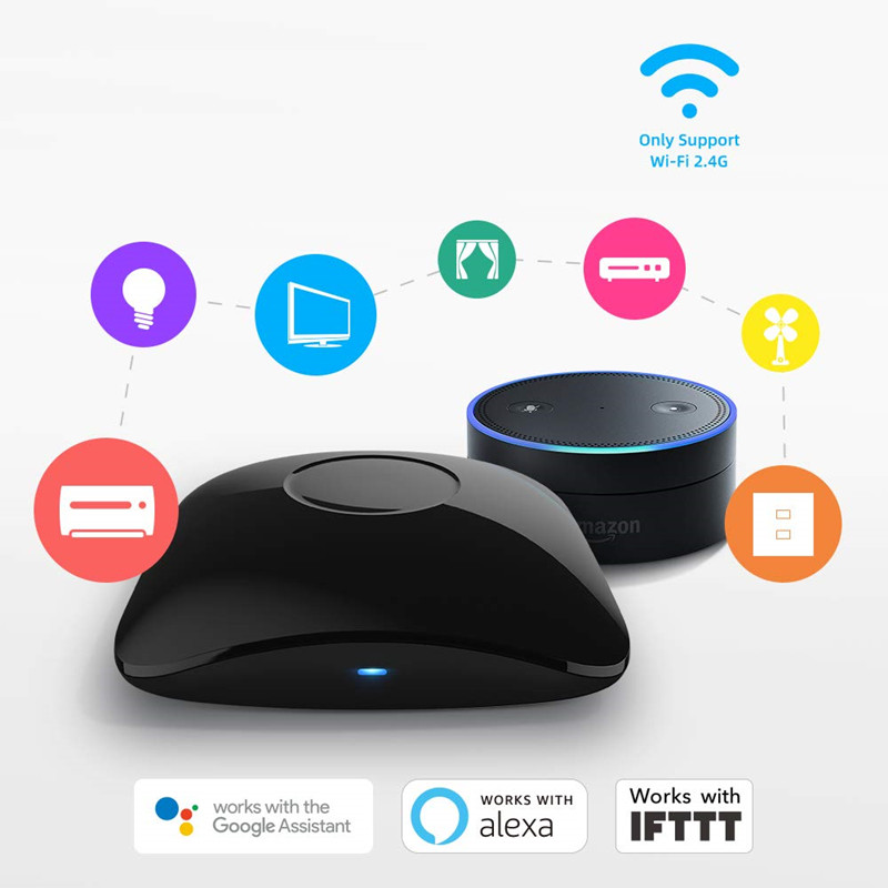 Broadlink RM4 pro IR RF Wifi UNIVERSAL REMOTE Intelligente Afstandsbediening Automation Works with Alexa and Google Home