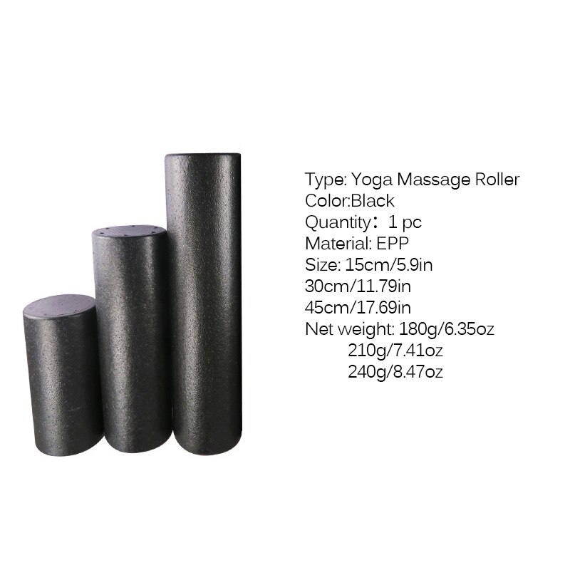 Blok robić jogi rolka podłużna masażer zdatność joga rolka pianki Pilates blok masaż kolumna robić terapii relaks ćwiczenia stres