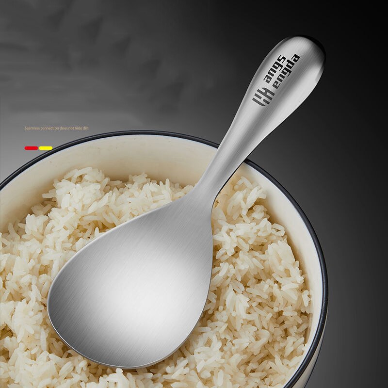 304 Stainless Steel Rice Spoon Household Rice Shovel Rice Spoon Rice Shovel Anti Rice Spoon Rice Spoon