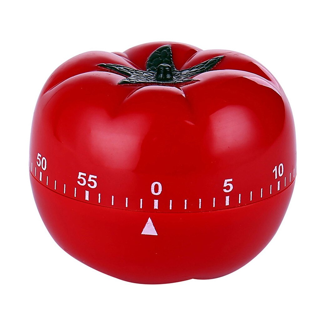 Tomato Timer Kitchen Mechanical Timer Countdown Timer Reminder Alarm 1-60min 360 Degree Minuterie Timer #Y1: Default Title