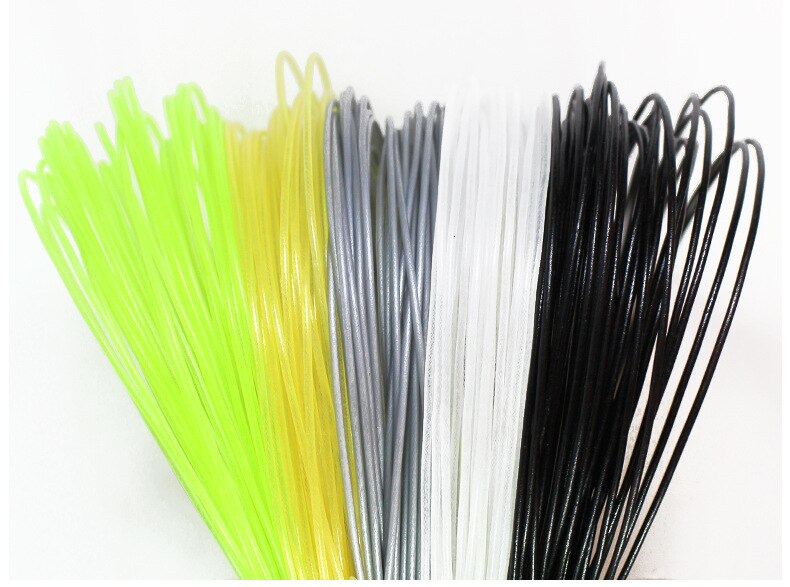 Racchetta da tennis non-Poliestere di nylon clip di Titanio Filo di Linea Economica A Prezzi Accessibili di Addestramento di tennis Cavo Resistente Elastico