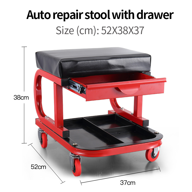 Car Repair Bench Work Bench Repair Car Recliner Skateboard Supporting Tools Car Repair Maintenance Special Maintenance Tools: Brown