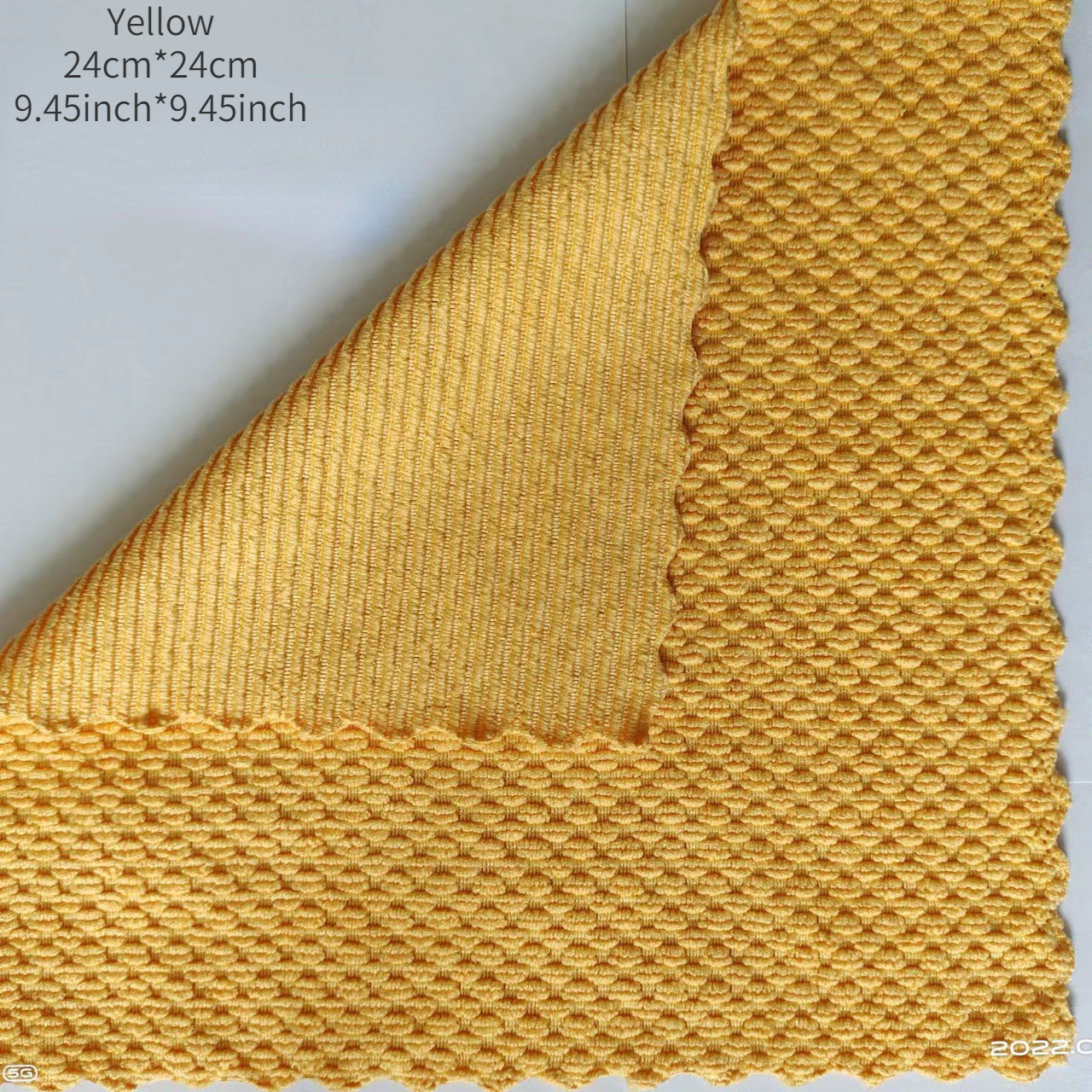 5Pcs Polyester/Nylon Cleaning Towel Anti-grease Cleaning Cloth Multifunction Home Washing Dish Kitchen Supplies Wiping Rags: SKY BLUE