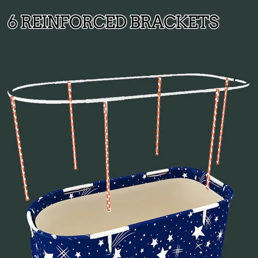 Baignoire pliable Portable pour bébé, grand bain à remous isolant pour bébé et adulte, seau de bain pour les pieds, Spa à la vapeur