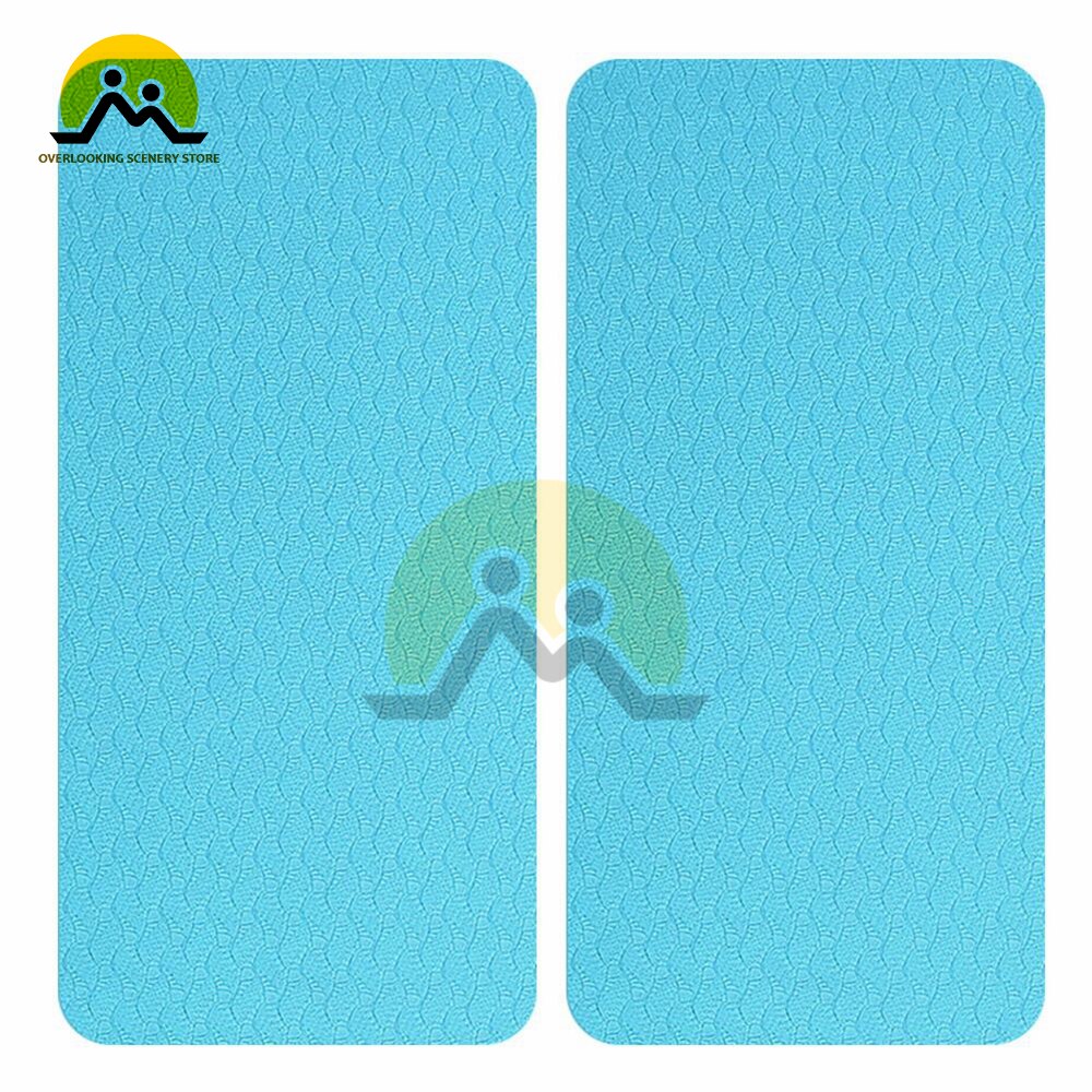 Yoga Ellenbogen Pads, Multifunktionale Yoga Knie Pads, Verdickt Ellbogen, Hände und Handgelenk Pads, Gleichgewicht Unterstützung, Fitness Gremium: Blau