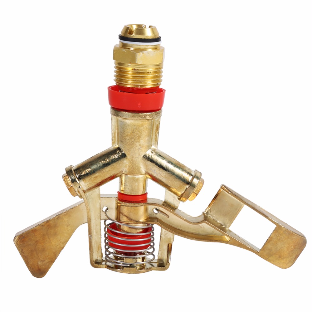 1/2 tum roterande jordbruksbevattning sprinklers trädgård mikro sprinklersystem mässing arm hona vattning sprinklerhuvud