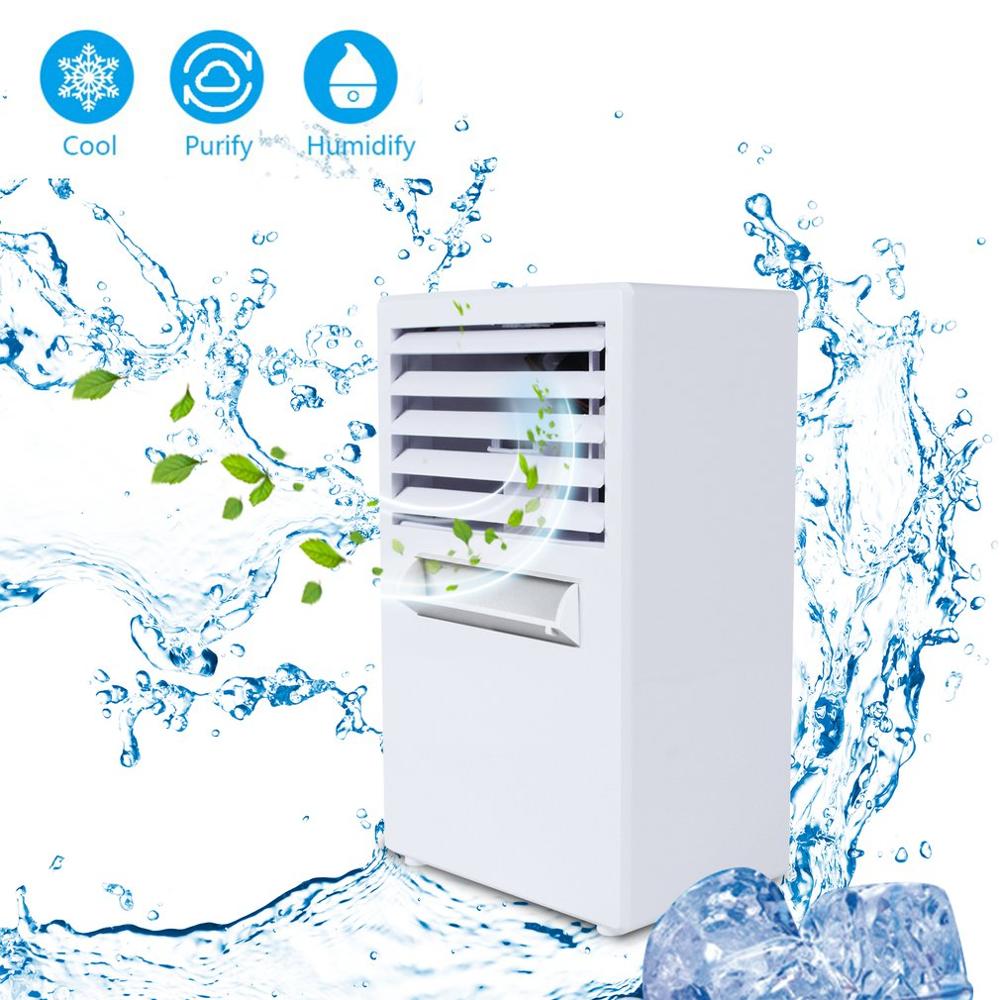 Portable Air Conditioner Air Cooler Mini Portable Air-conditioner For Room Home Office Desktop Usb Charging Air-Conditioning Fan