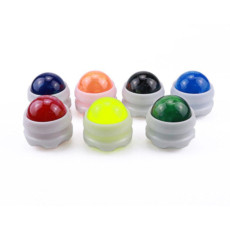 Hand-held Ball Ball Massager Shoulder and Neck Muscles Relax Fitness Recovery Resin Massage Ball for The Back of The Hand 54MM