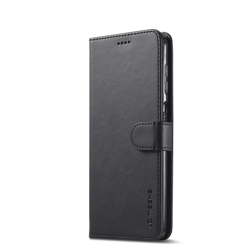 Case Voor Samsung M32 Case Lederen Vintage Telefoon Case Op Samsung Galaxy M32 5G Case Flip Magnetic Wallet Cover voor Samsung M 32: Galaxy M32 5G / Black