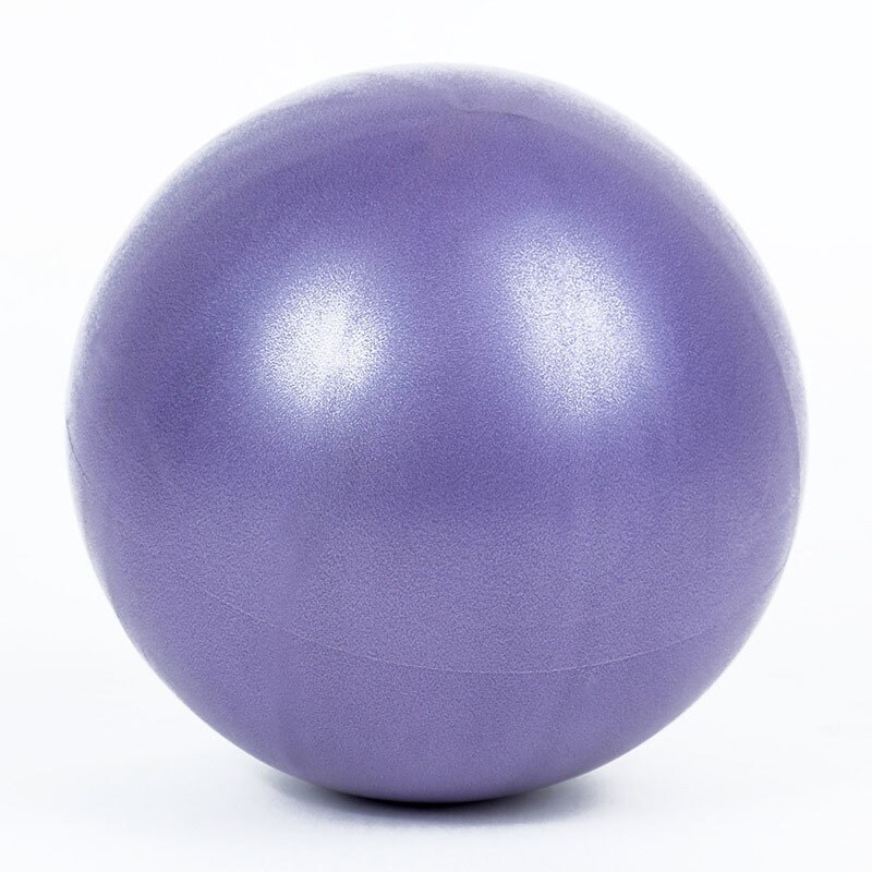 25cm profession yoga bold sport yoga bolde bola pilates fitness gym balance øvelse pilates træning massage bolde: Lilla