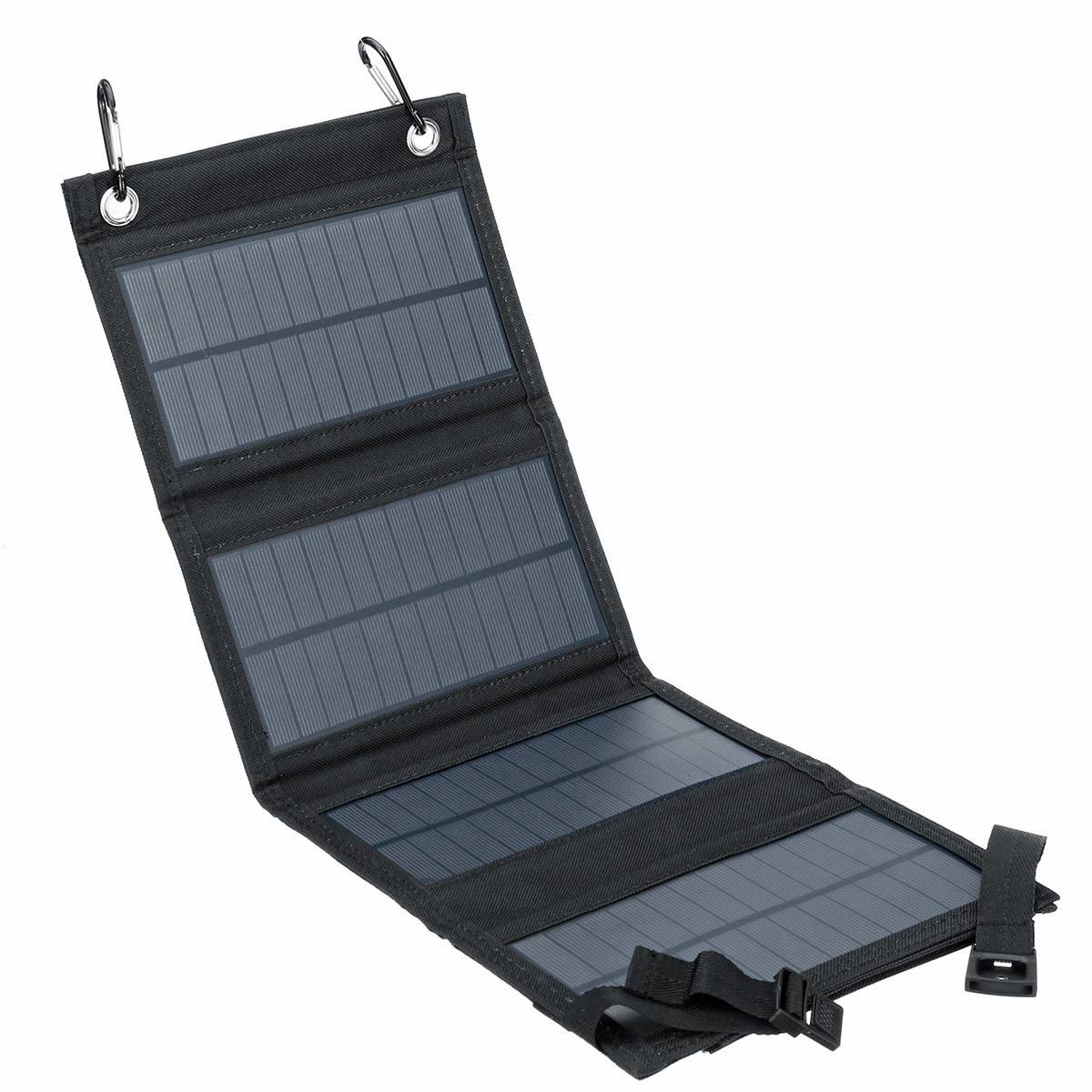 100W Foldable Solar Panel 5V Portable Battery Charger USB Port Outdoor Waterproof Power Bank for Phone PC Car RV Boat