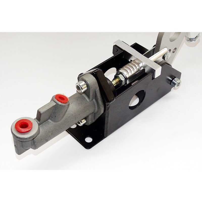 Silver Universal Car Hydraulic Handbrake Vertical &amp; Horizontal 25cm Rally Racing E-Brake Lever Device Master Cylinder