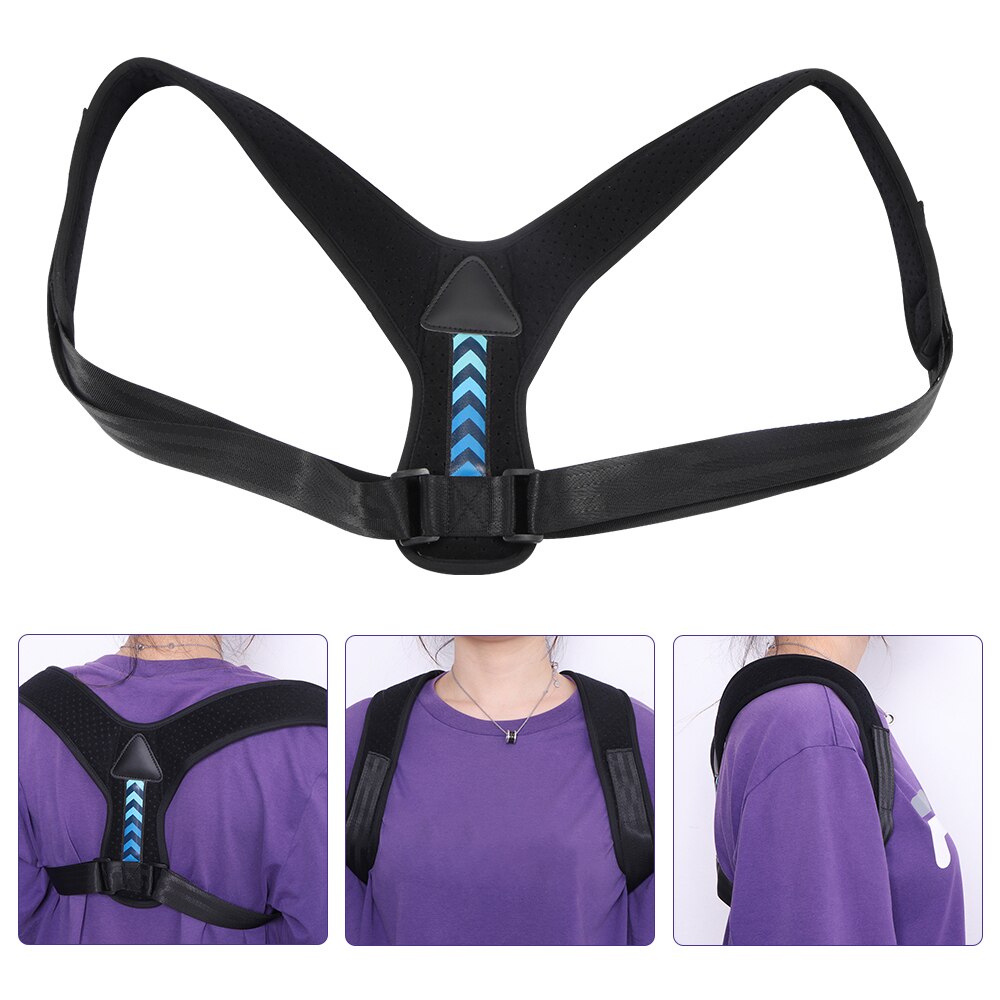 Brace Support Belt Adjustable Back Posture Corrector Clavicle Spine Back Shoulder Lumbar Comfortable Breathable