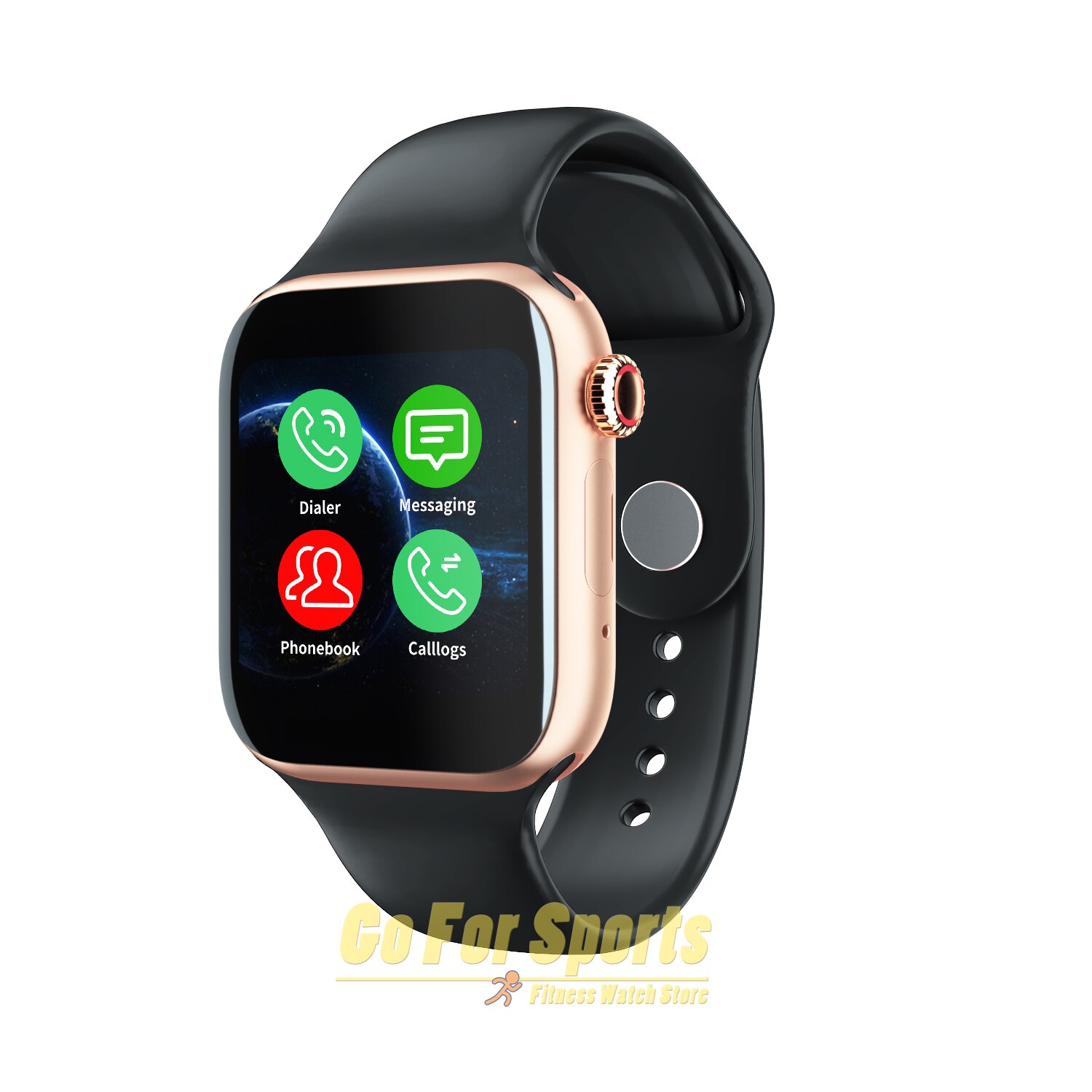 Smart Horloge Bluetooth Call Sport Fitness Band Hartslag Bloeddruk Testen Mannen Muziek Horloge Vrouwen Smartwatch Z13 Pk X6 z6S: gold black