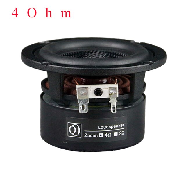 30W Mid Woofer Speaker 3 Inch 4Ohm Mid Bass Woofer Geluid Speaker Glasvezel Sterke Subwoofer Luidspreker Voor Monitor Speaker diy: Default Title