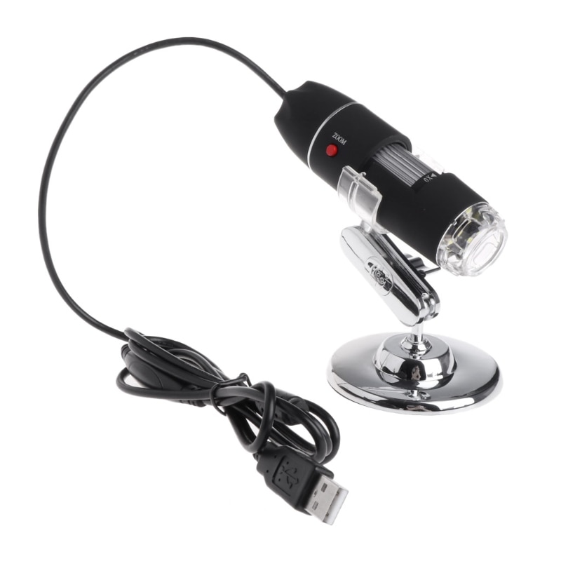 1600X 2MP Zoom Microscope 8 LED USB Digital Handheld Magnifier Endoscope Camera