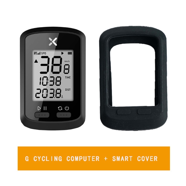 Xoss gps fietscomputer draadloos fiets snelheidsmeter racefiets mtb waterdicht bluetooth ant+ fietscomputer g plus computer: Combinatie 1
